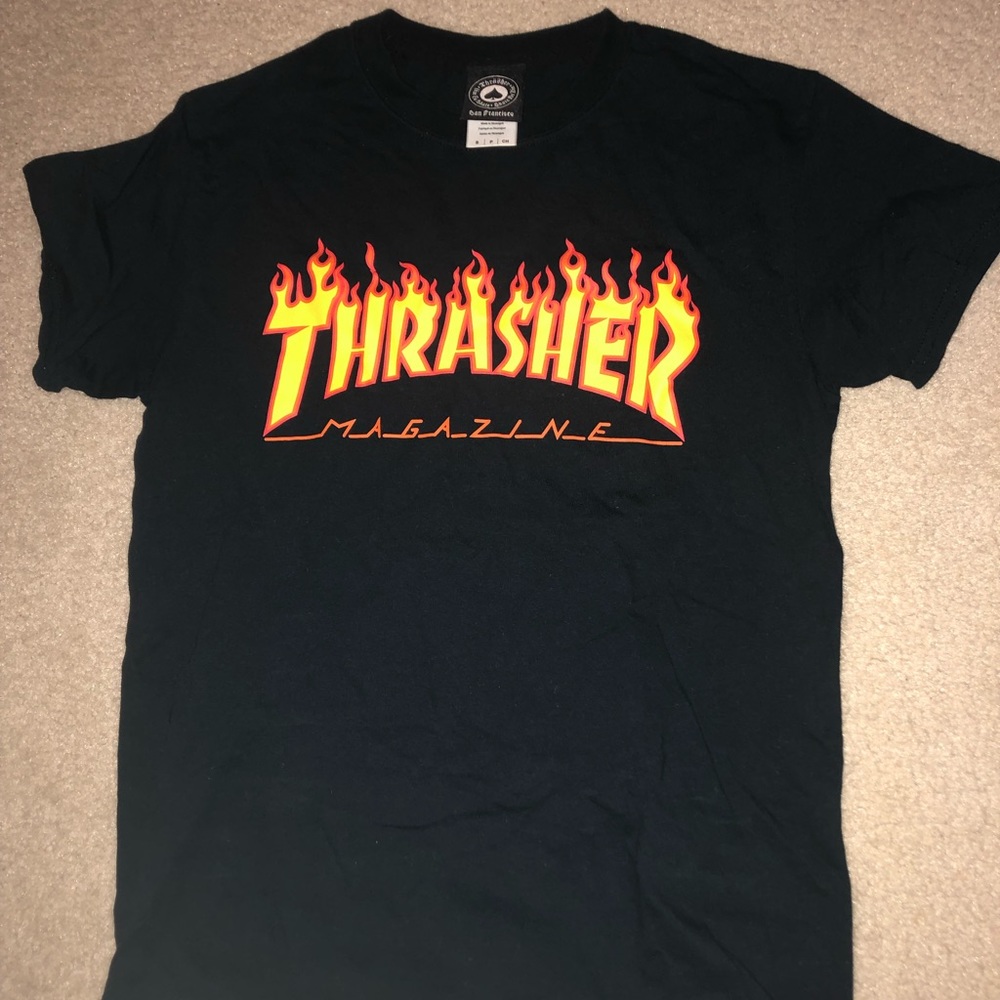 thrasher tee